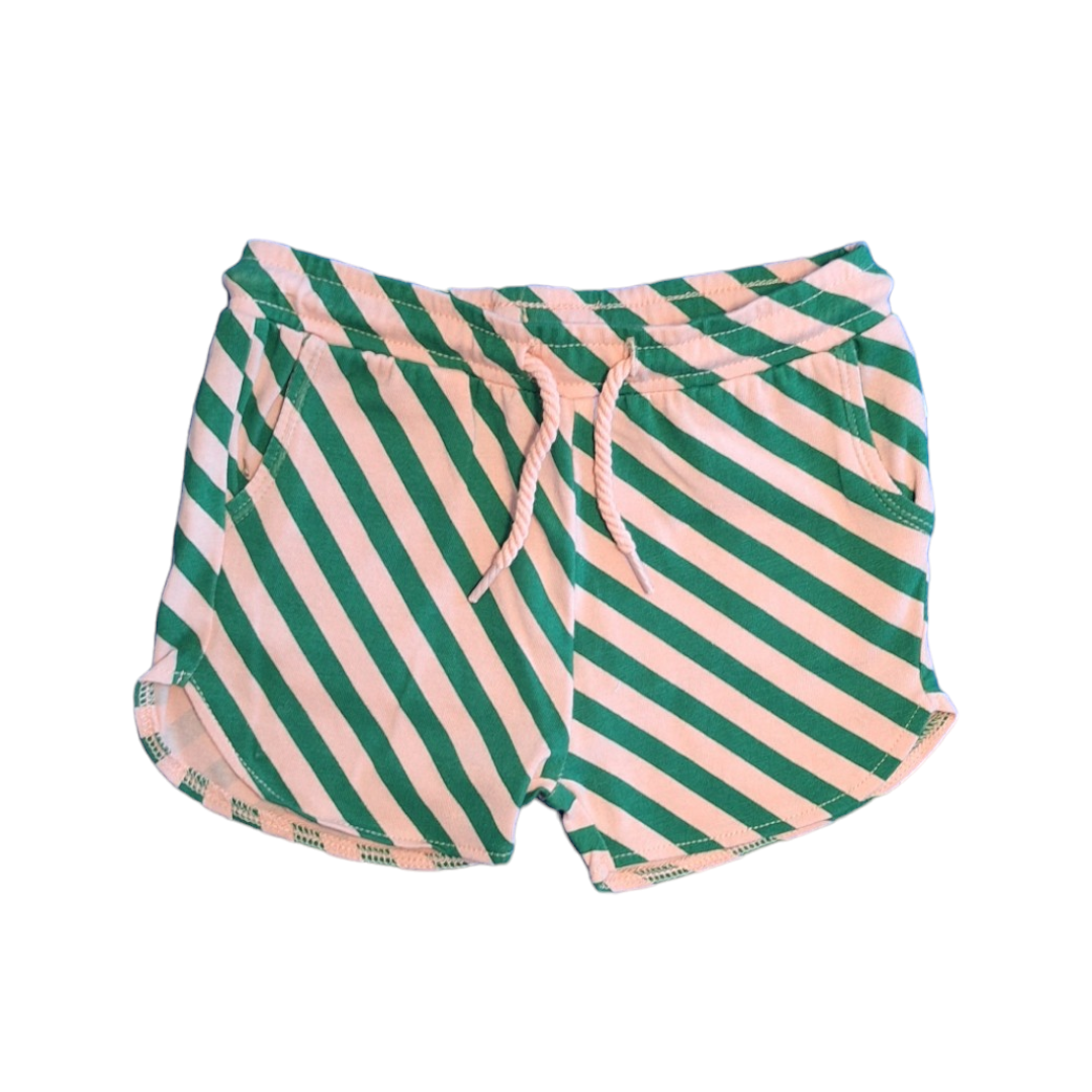 Striped shorts with pockets - 86CM