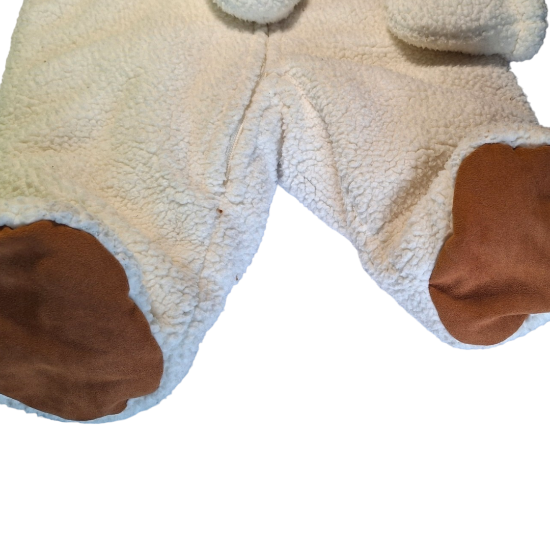 Baby Winter romper gewatteerde teddy - 56CM