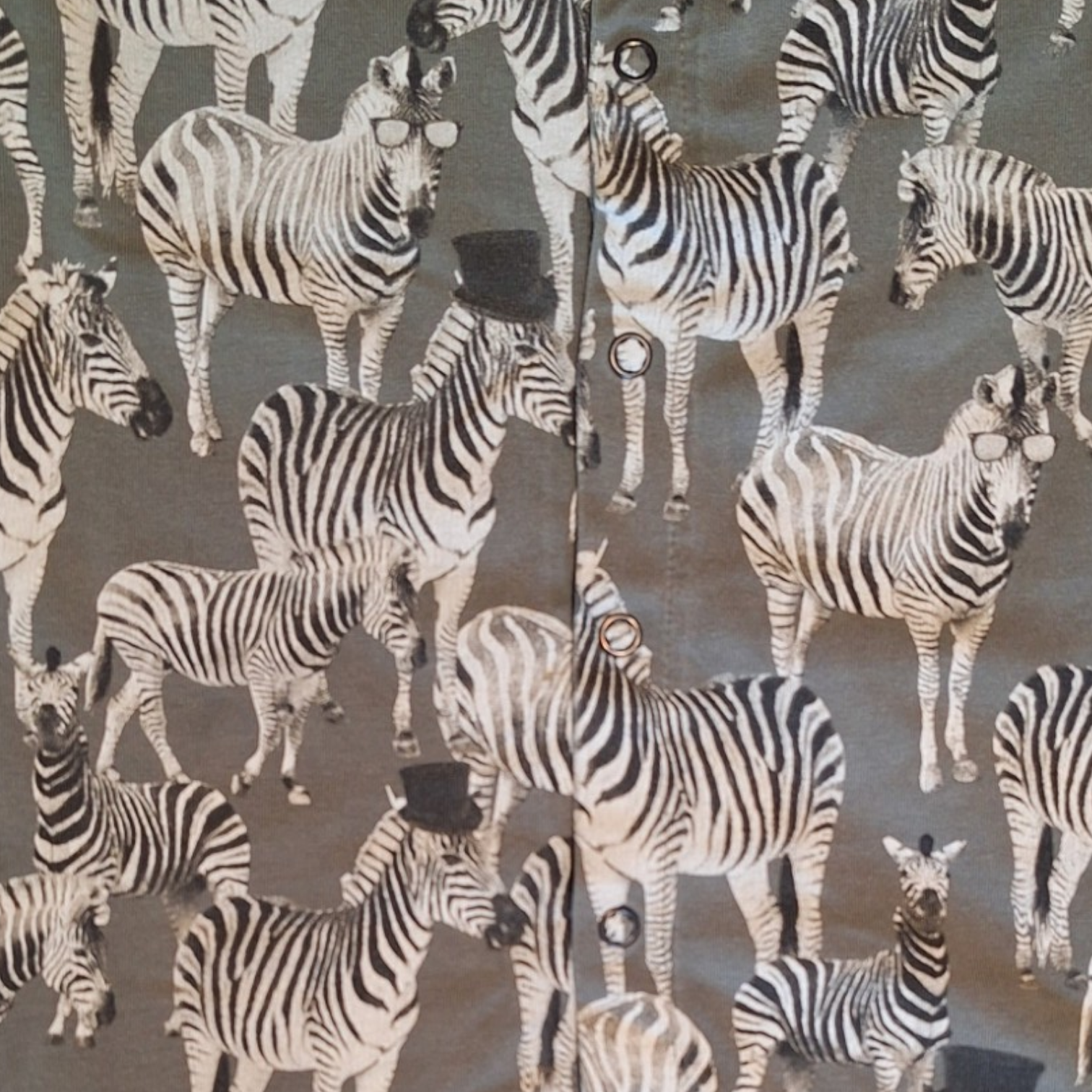 Overalls with zebras -86/92CM