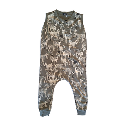 Overalls with zebras -86/92CM