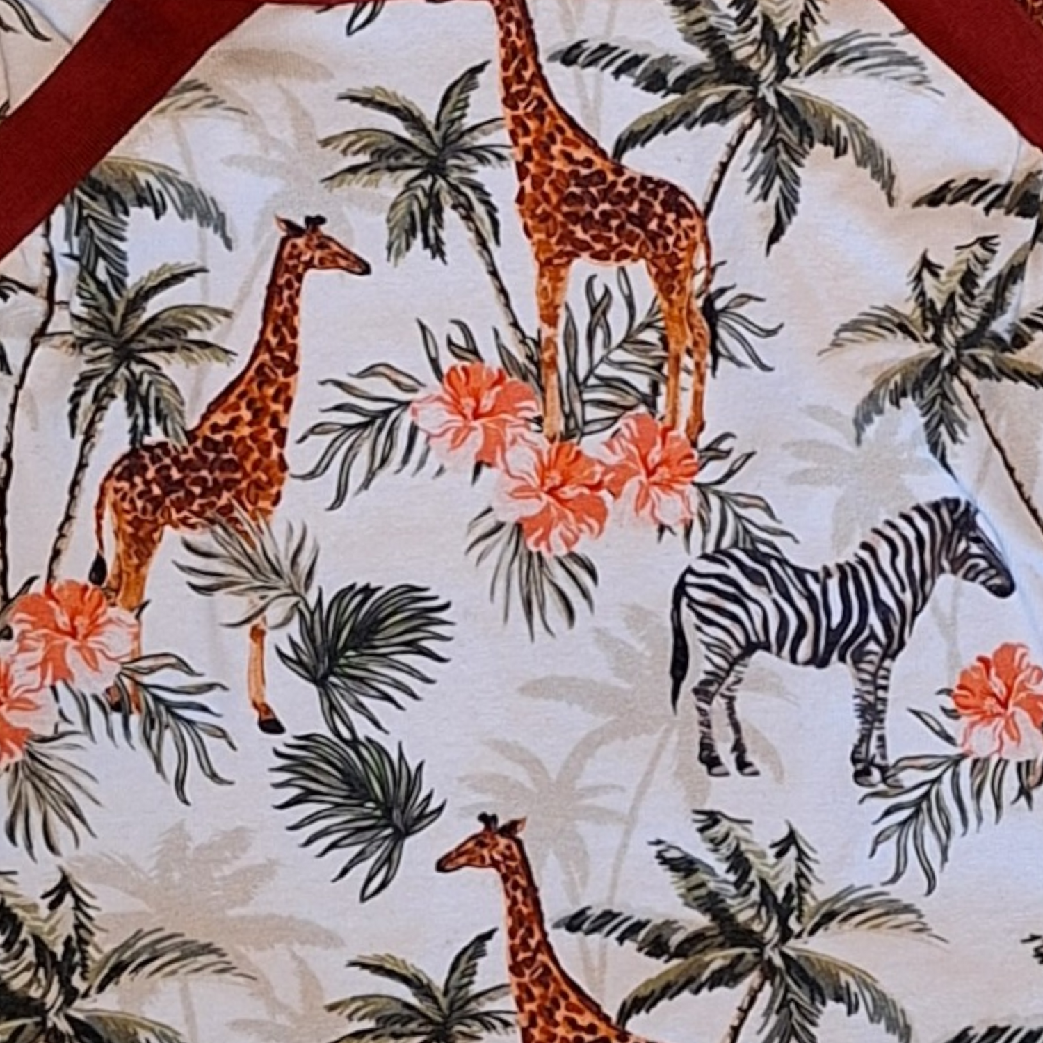 Dress with giraffes -92CM