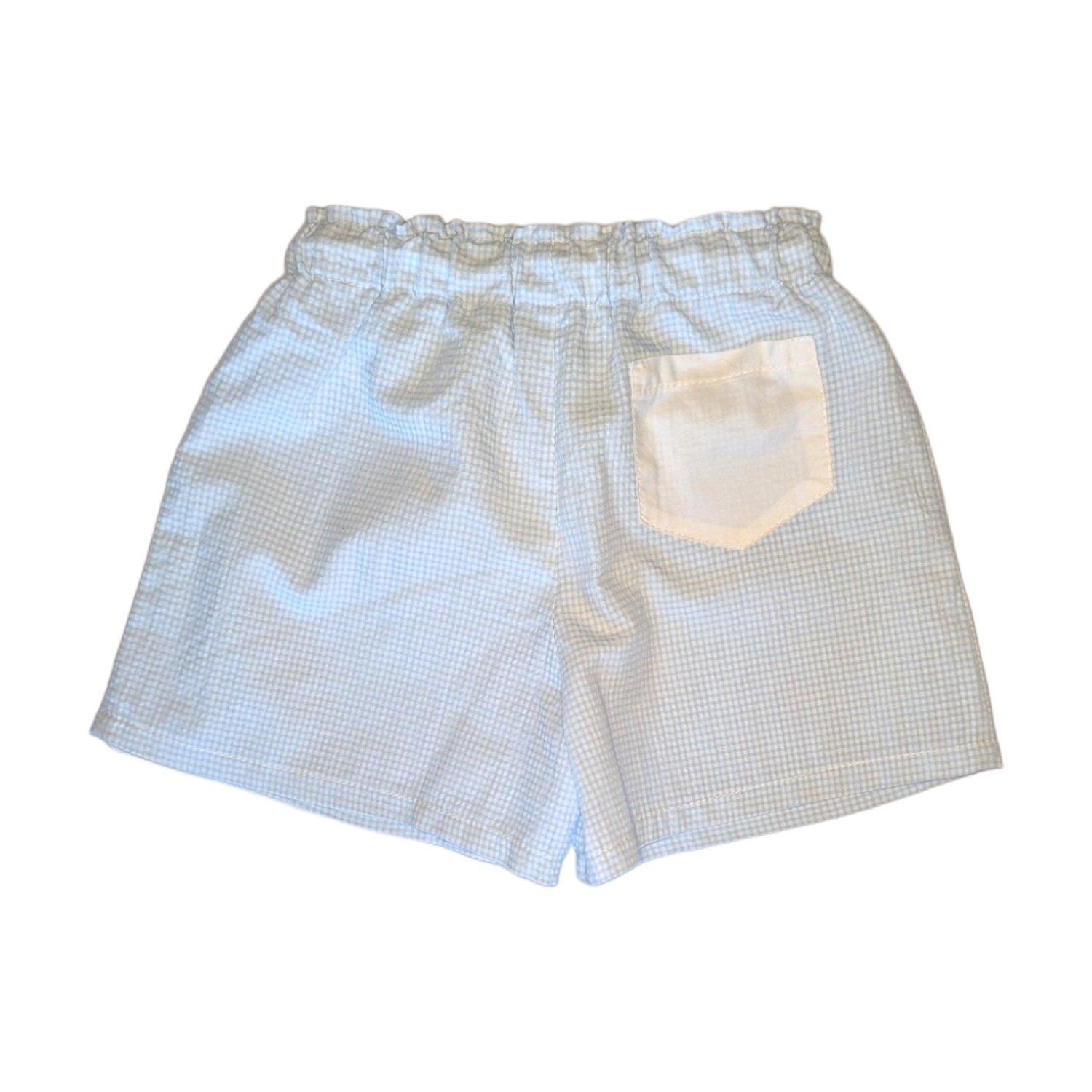 Swim shorts in check