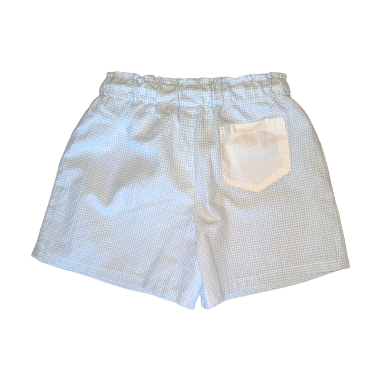 Swim shorts in check