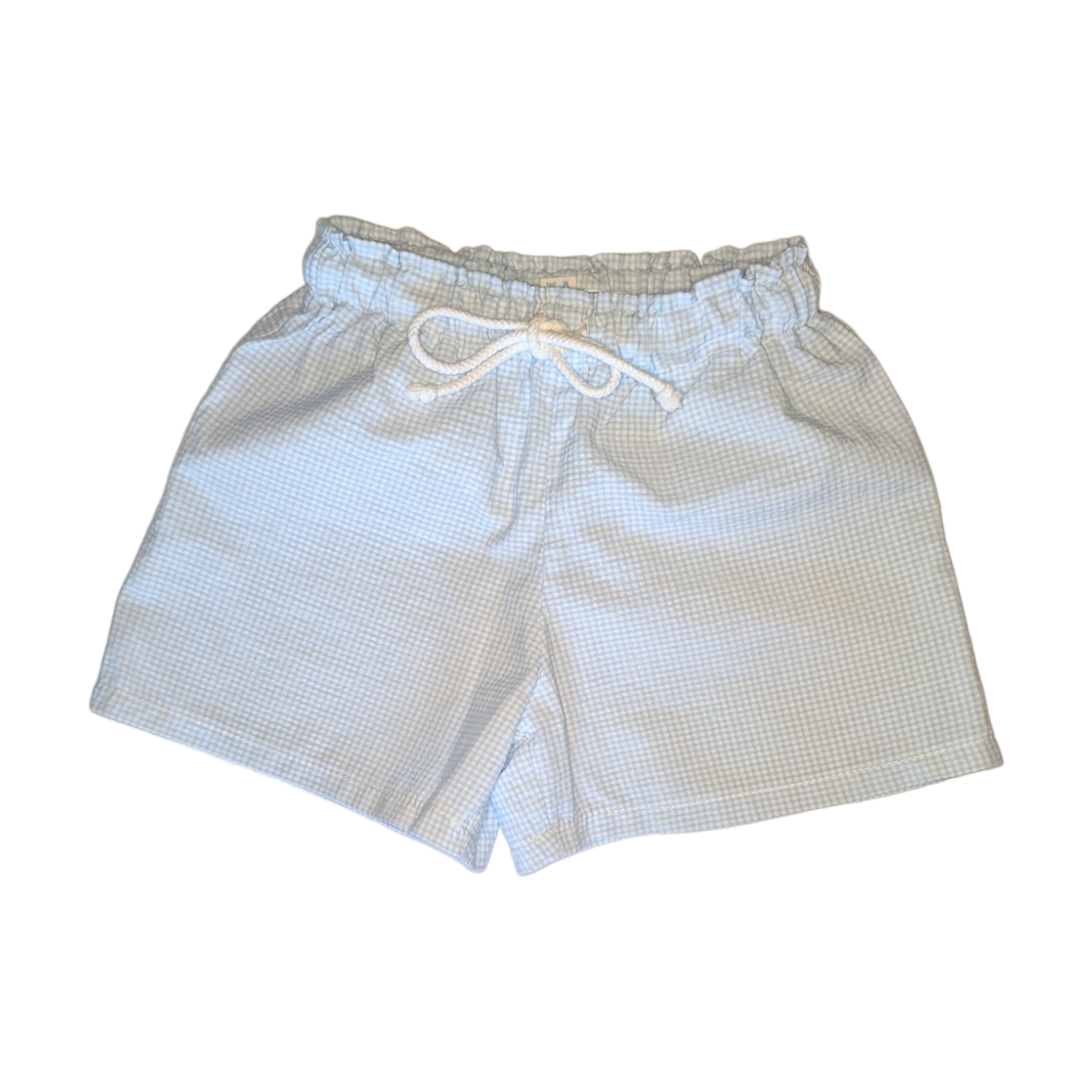 Swim shorts in check
