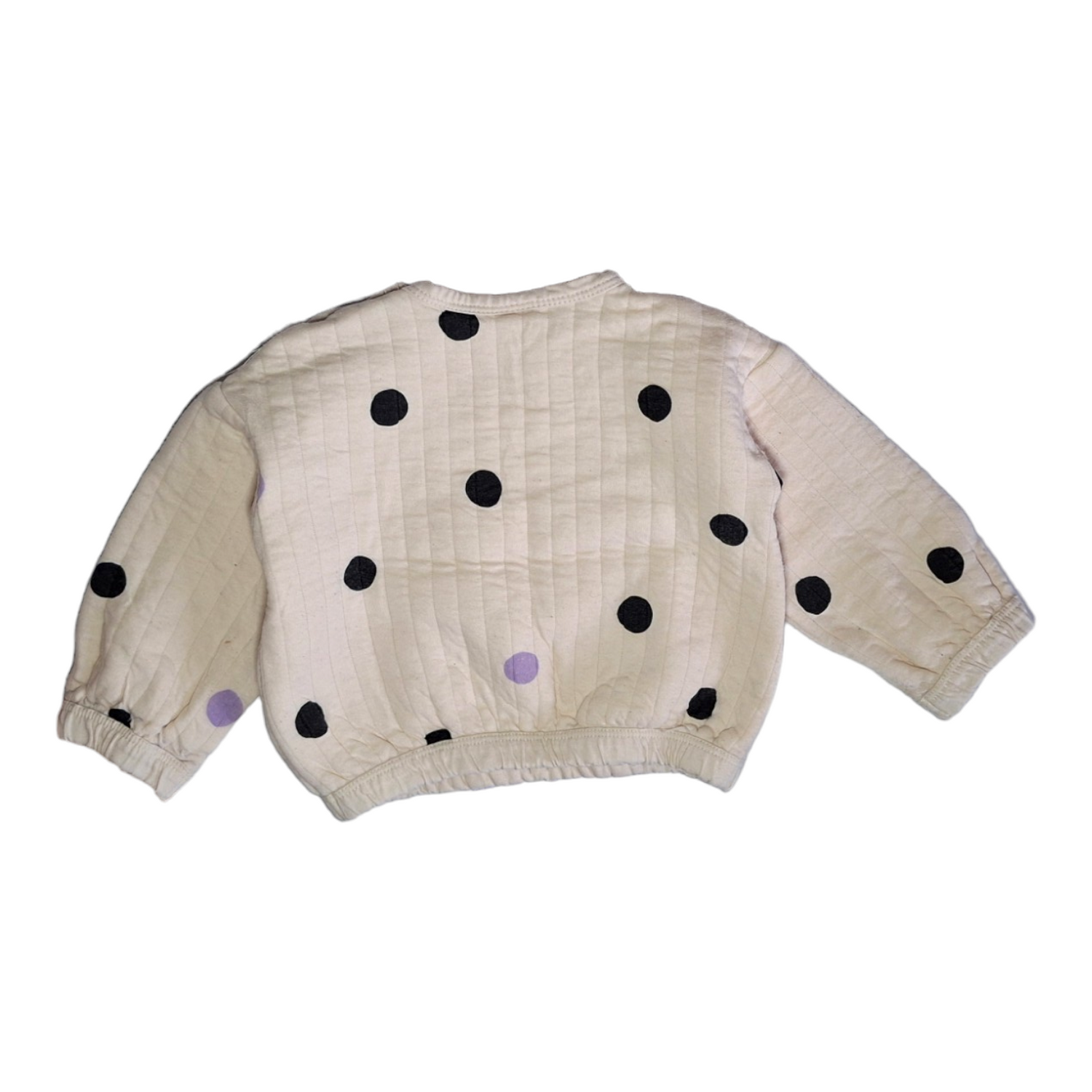 Pois Trui met strik -80CM