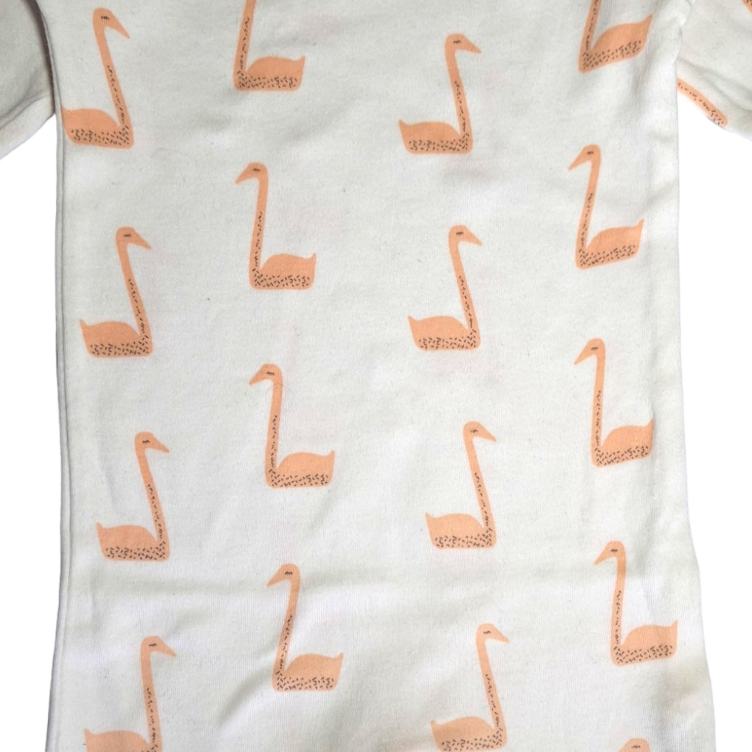 Biologisch katoenen pyjama zwanen -3/6M