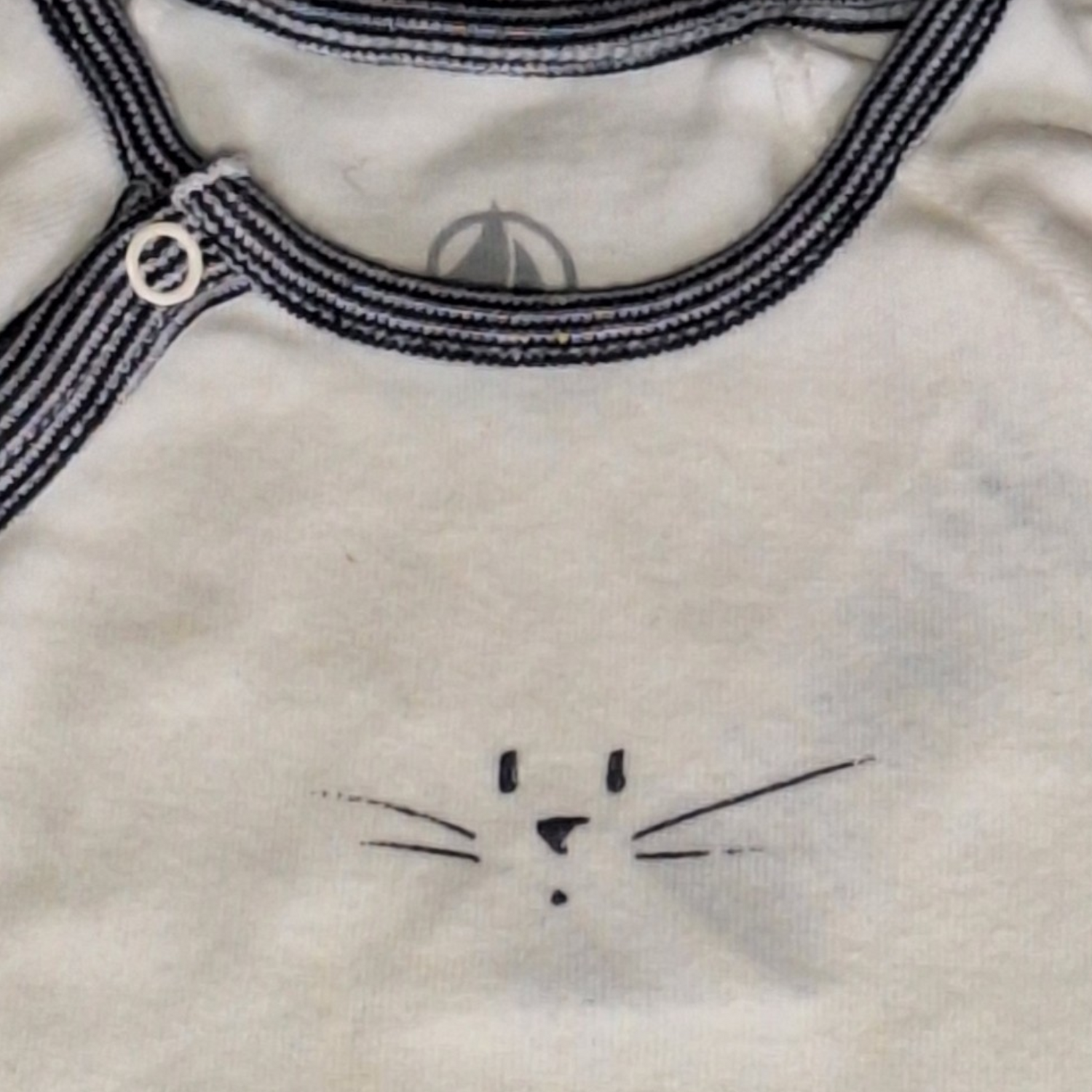 Romper with kitty face - 67CM