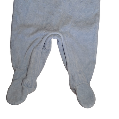 Fluwelen rompertjes met logo -67CM