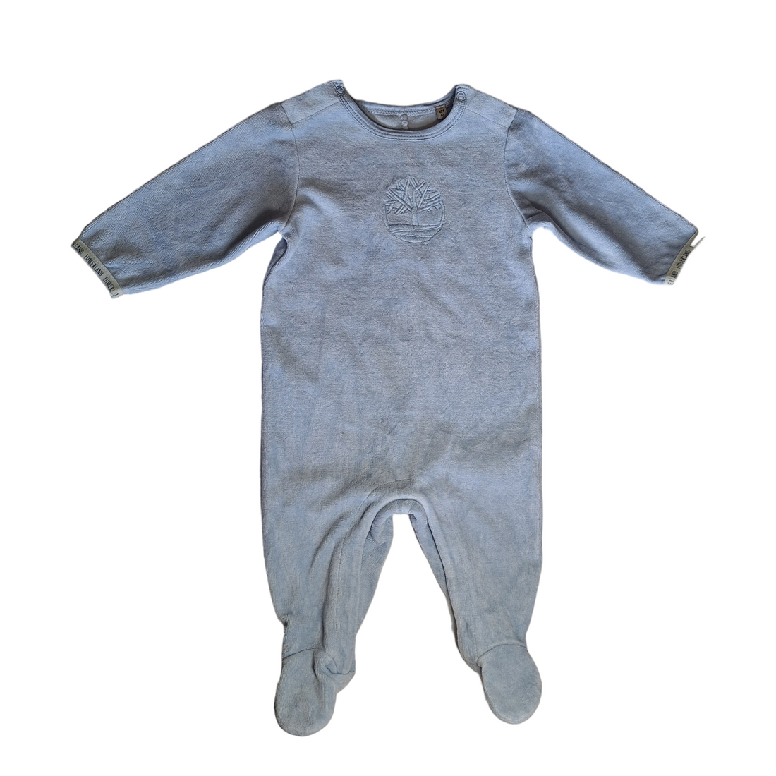 Fluwelen rompertjes met logo -67CM