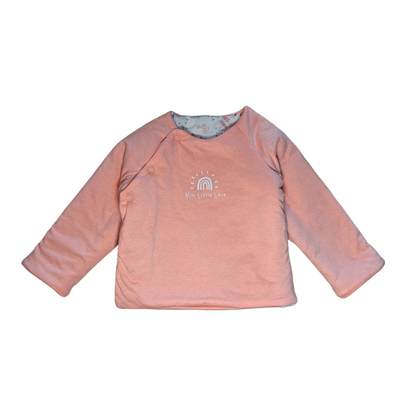 Set puffer top &amp;amp; broek dubbelzijdig - 9M
