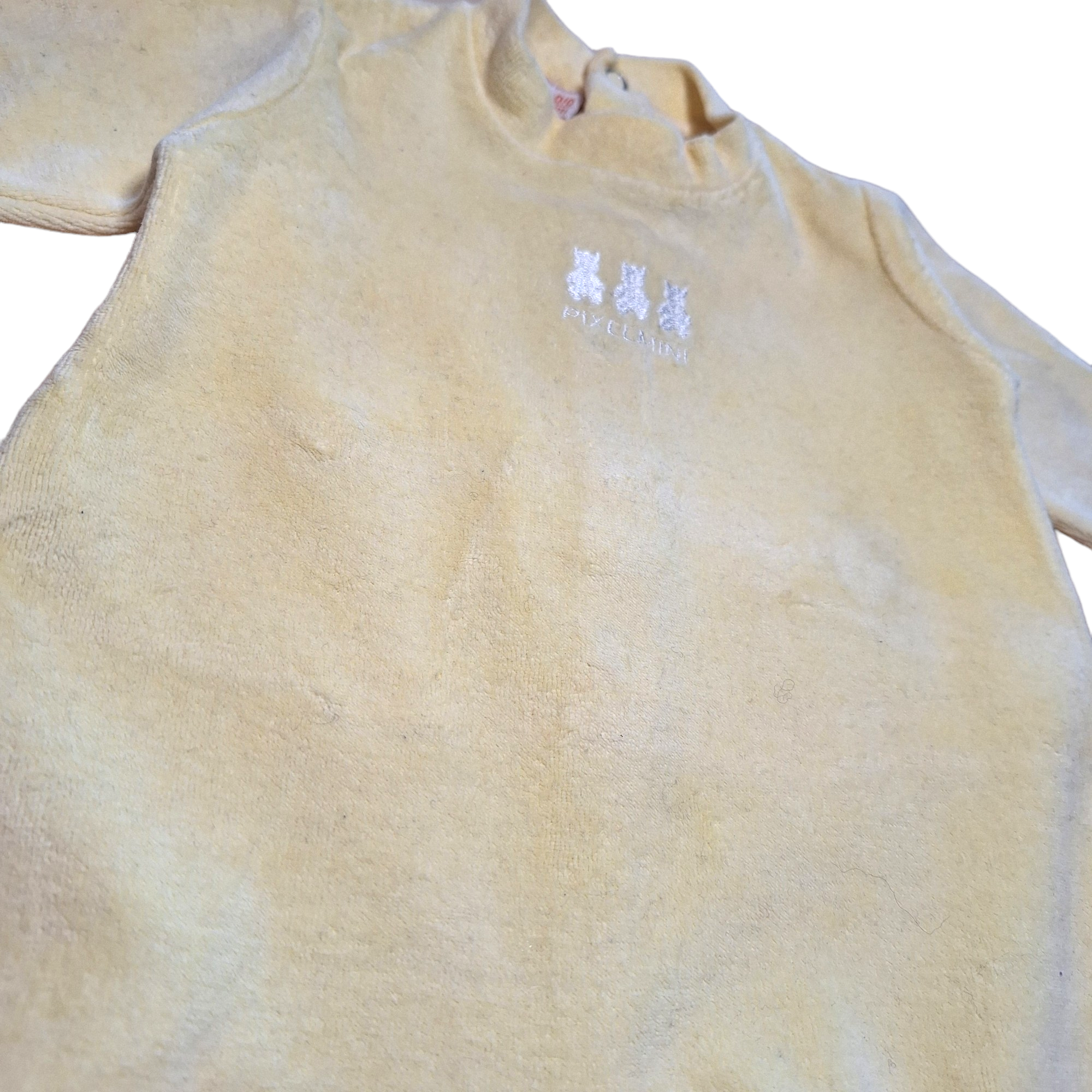 Fluwelen romper pyjama PixelMINI -0M newborn