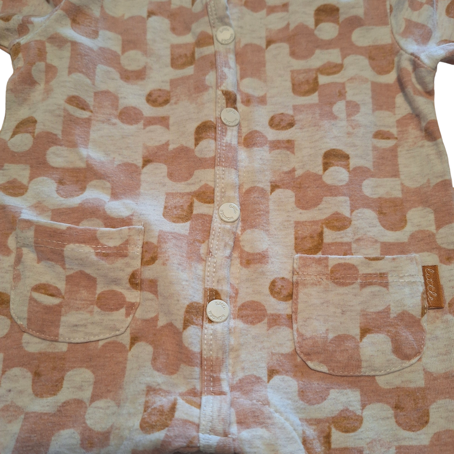 Onesie met patroon - 56CM