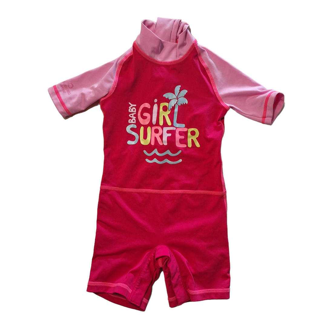 Wetsuit UPF 50+ swimsuit BABY GIRL SURFER - 9/12M