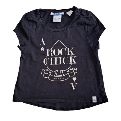 T-shirt ROCK CHICK - 104CM