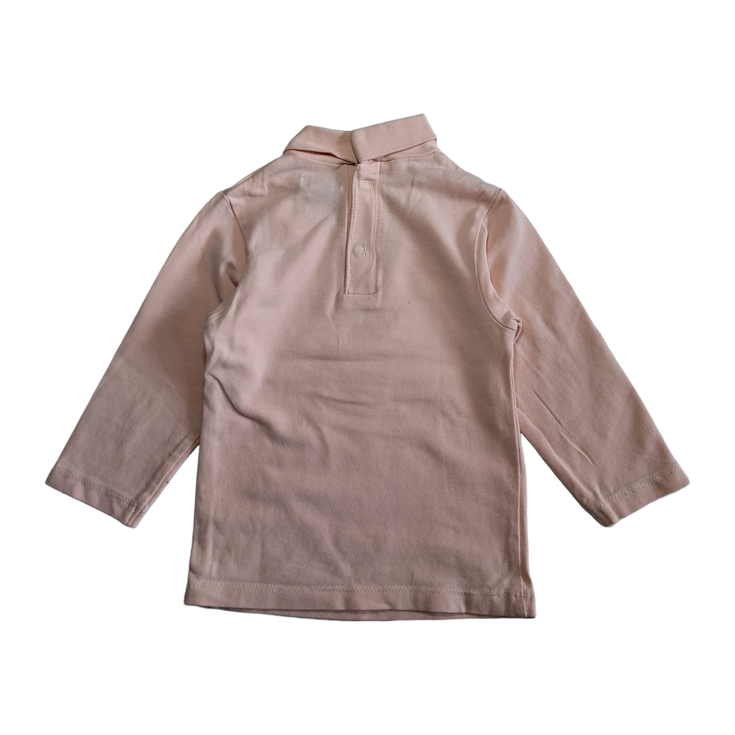 Turtleneck long sleeves shirt with bow - 9M
