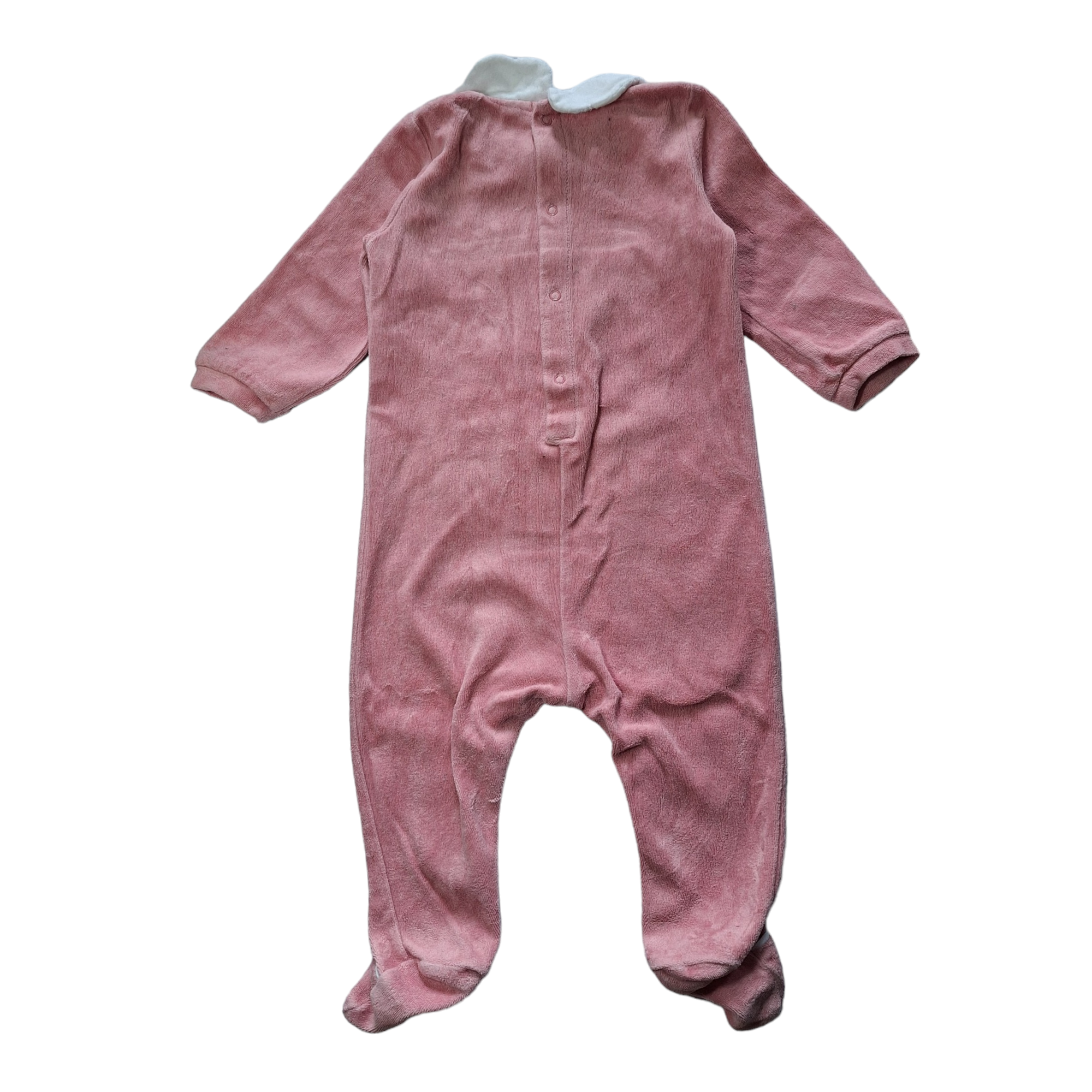 Onesie pyjama in fluweel met sterren - 9M
