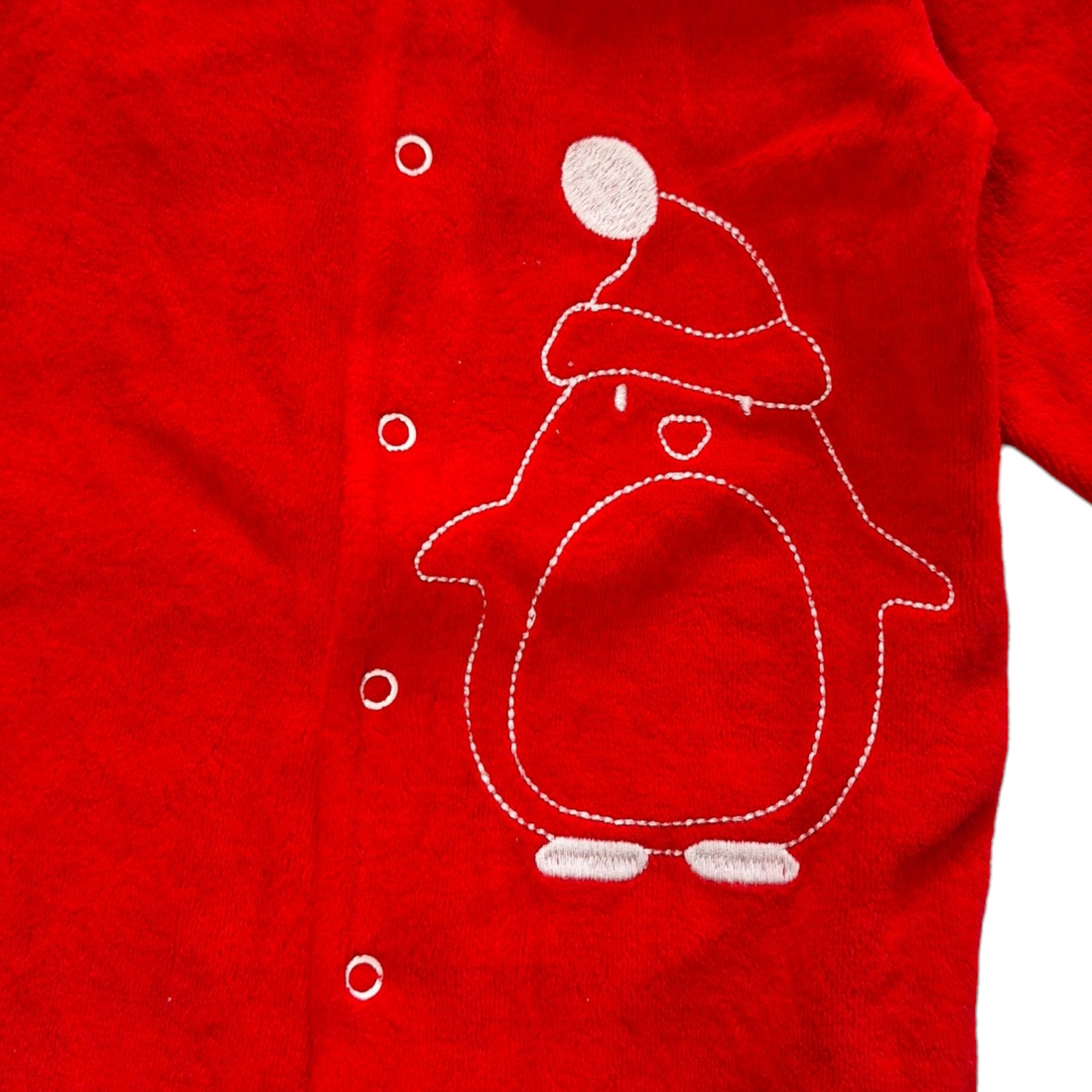 Onesie velvet pyjamas pinguin - 68CM