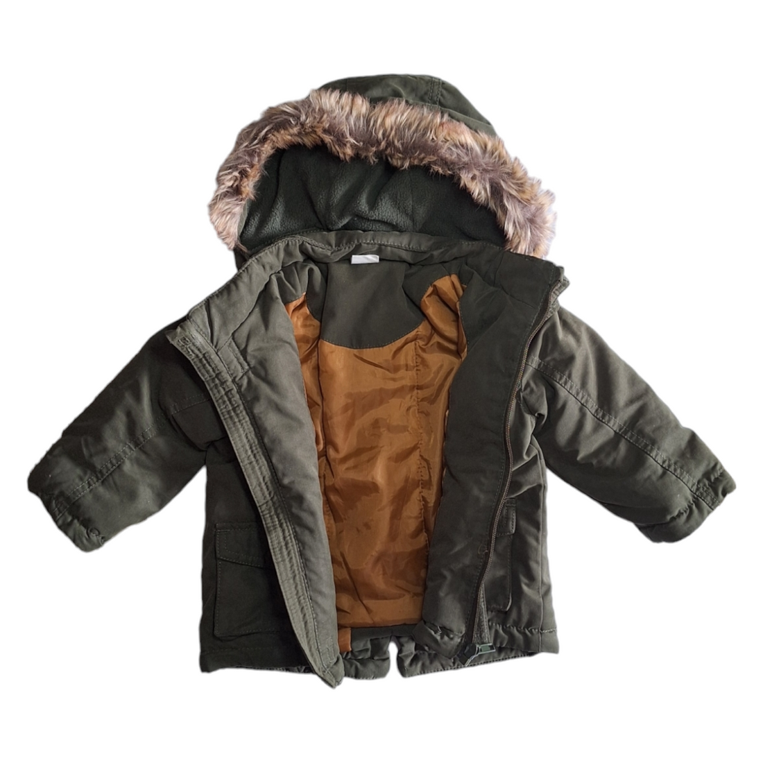 Parka jacket with hood - 74CM