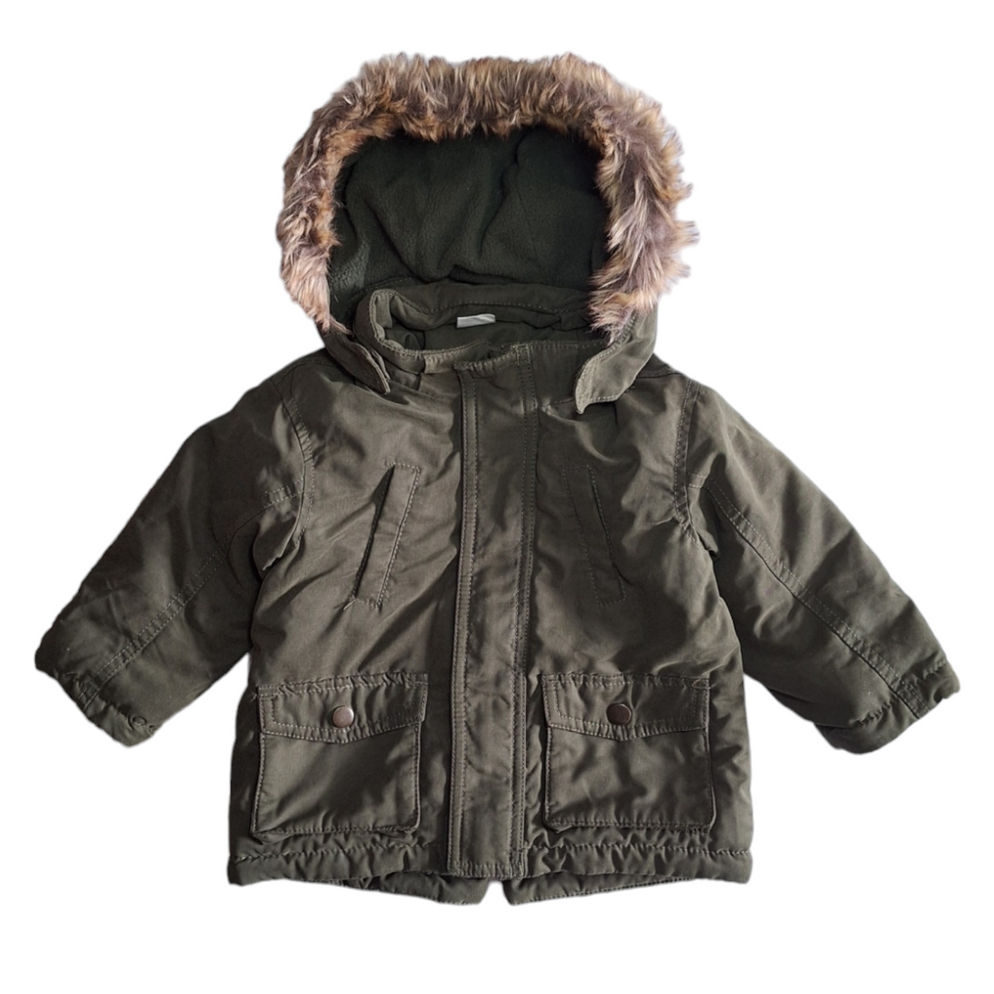 Parka jacket with hood - 74CM