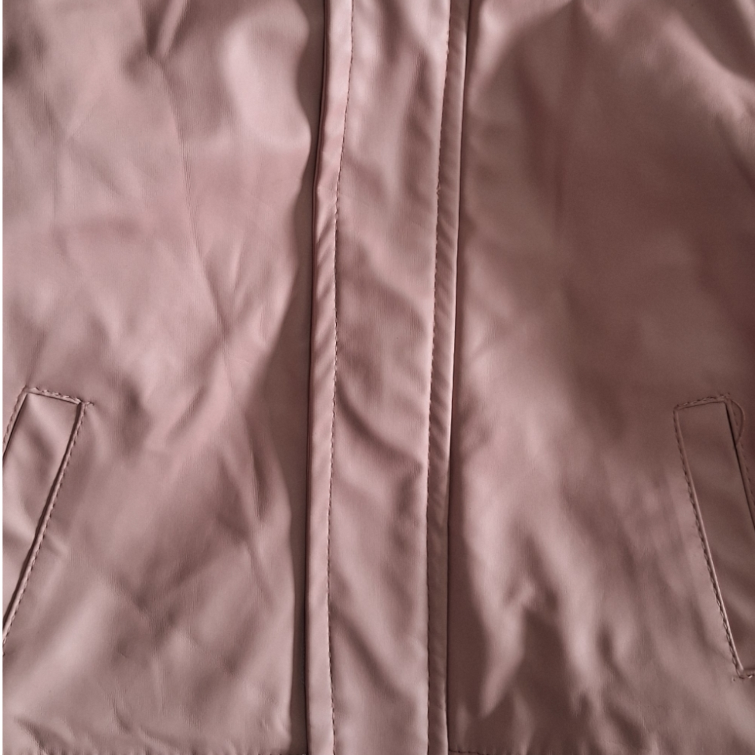 Regenjas trenchcoat met bont - 9/12M