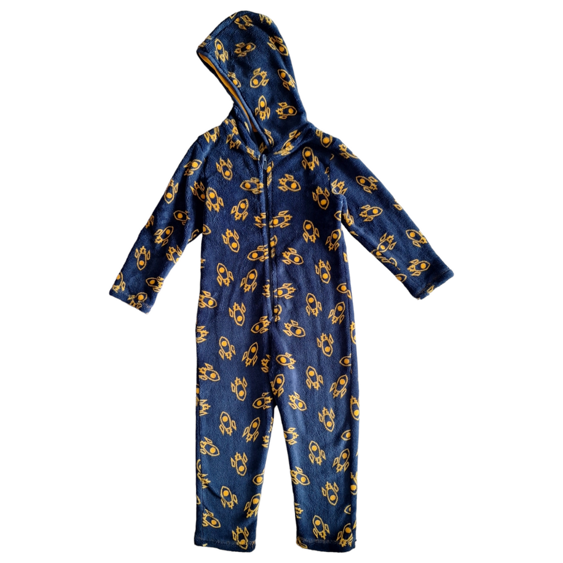 Teddy pyjama onesie met rackets - 108/113CM