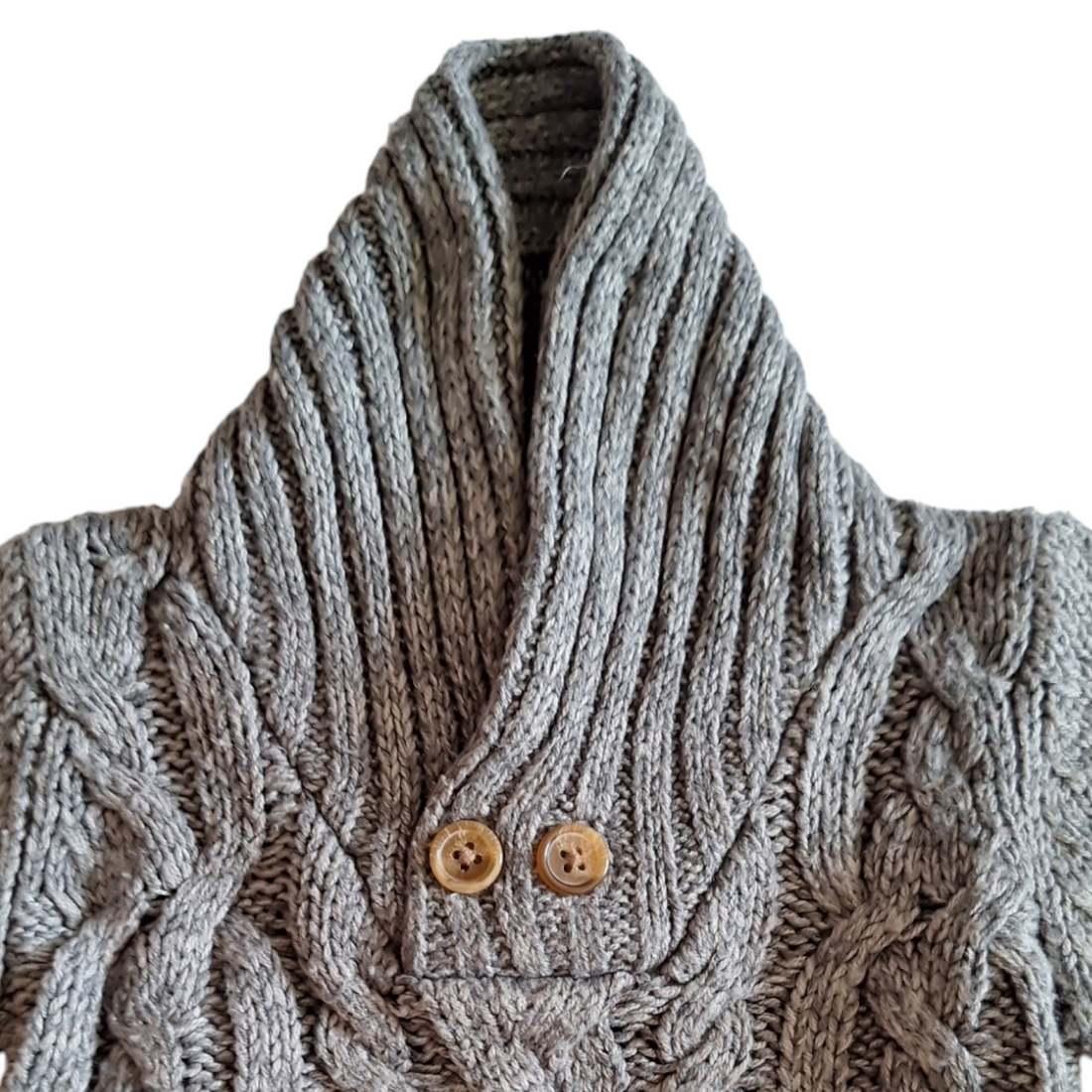 Knitted sweater with buttons- 62CM