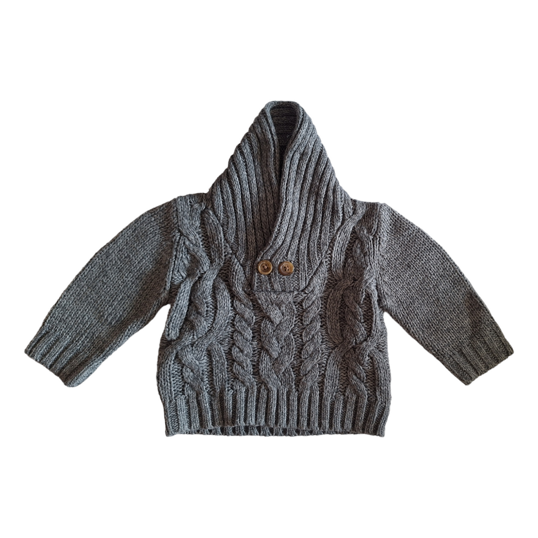 Knitted sweater with buttons- 62CM