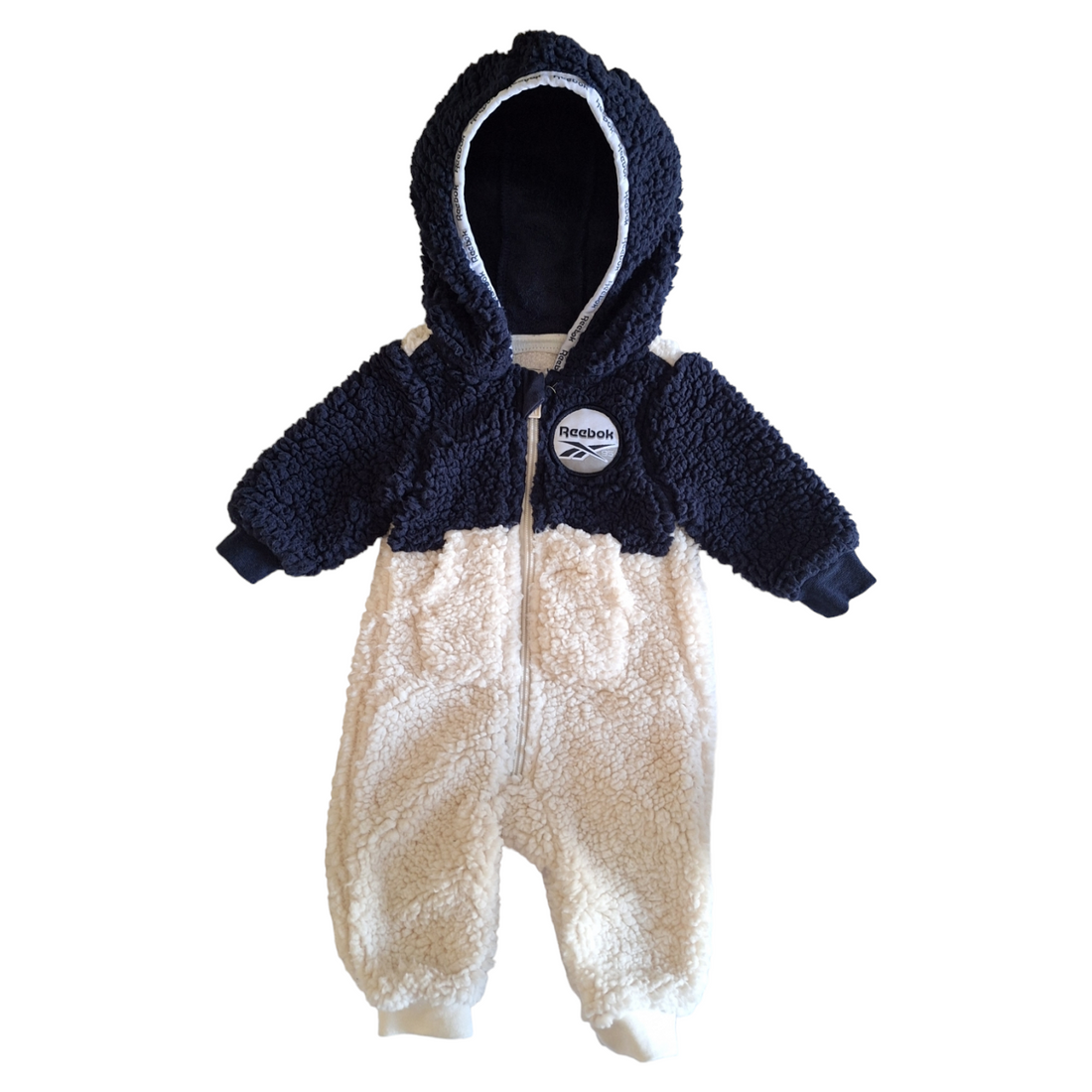 Hooded sherpa coverall - 0/3M