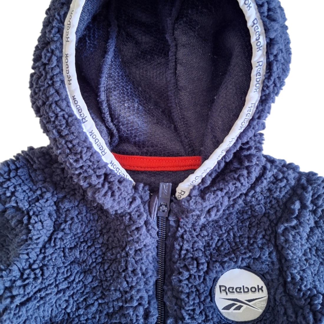 Hooded sherpa coverall - 3/6M