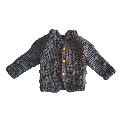 Handgemaakte gebreide set &amp;amp; rozen - 56CM