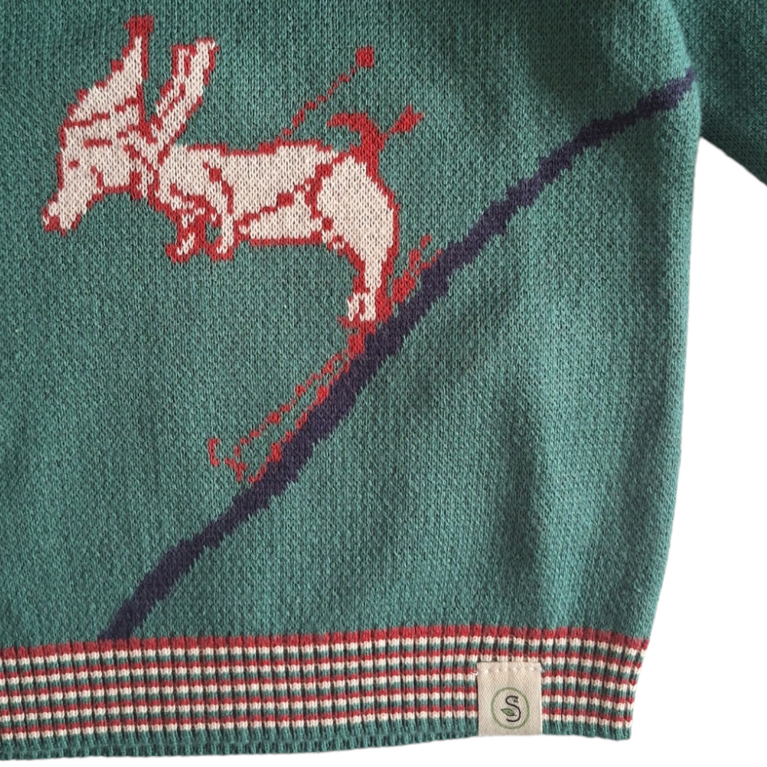 Organic Knitwear dog ski - 74/80CM