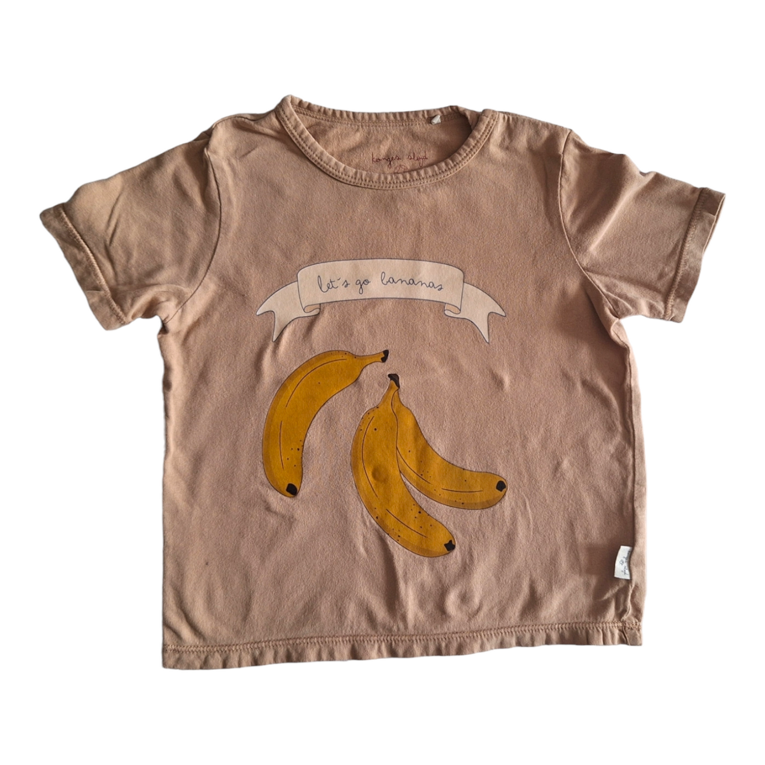 T-shirt met bananen - 12M