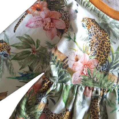Romper dress jaguars - 68CM