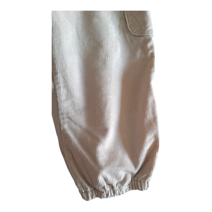 Velvet ribbed pants cargo - 18M