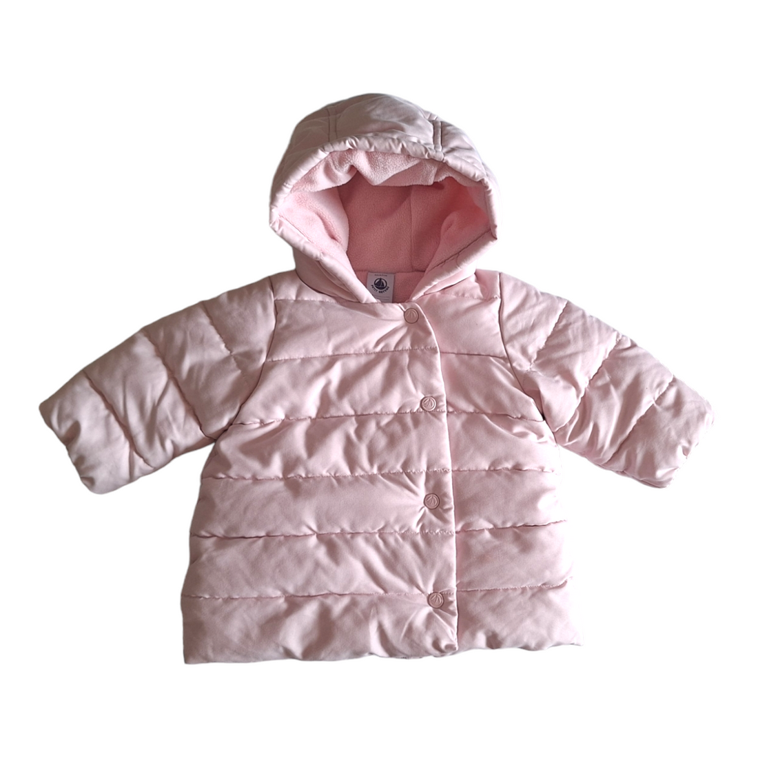 Puffer jacket with hood - 6M