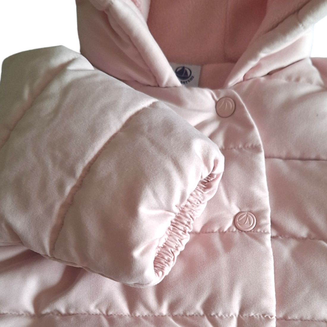 Puffer jacket with hood - 6M