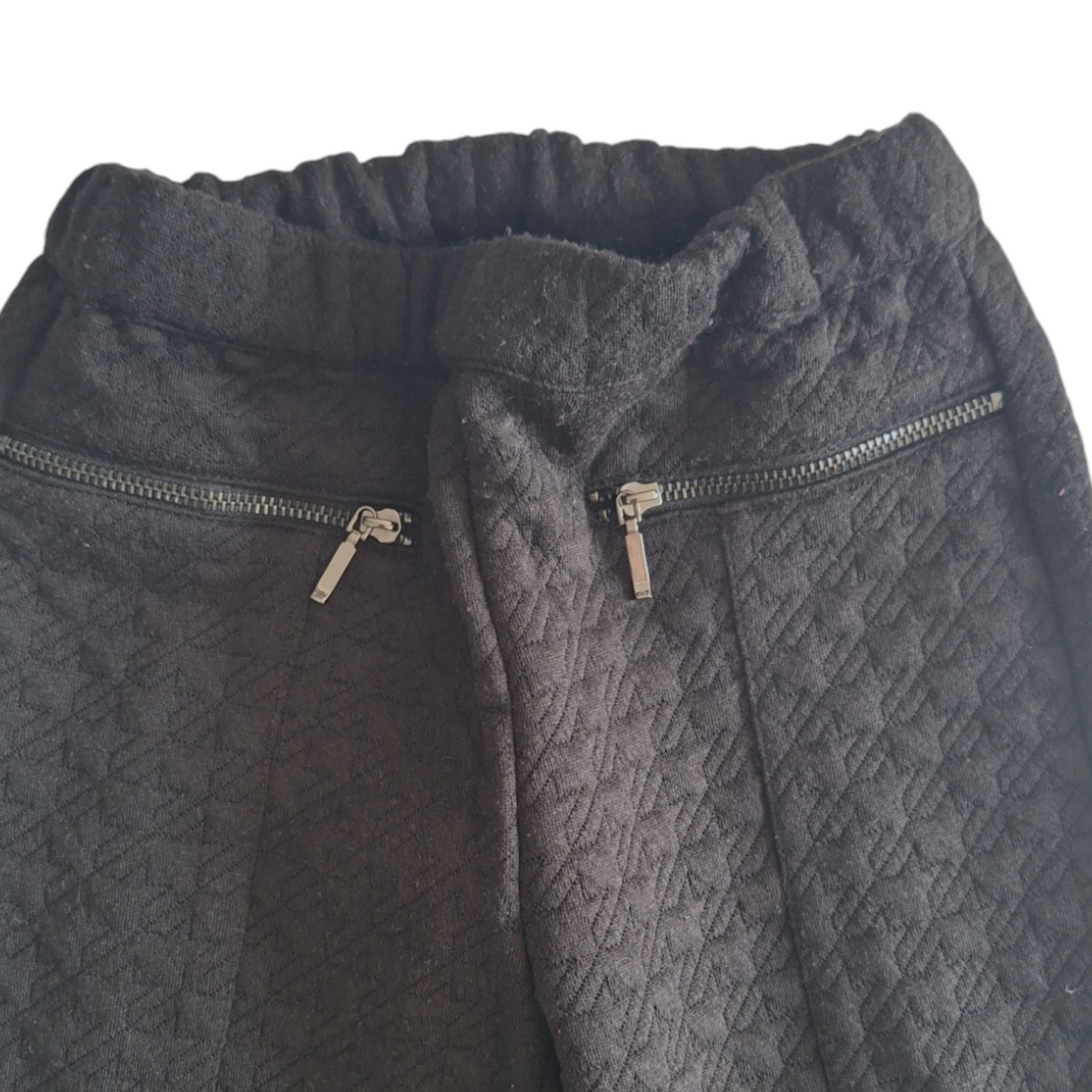 Jacquard leggings ritsen - 5/6Y