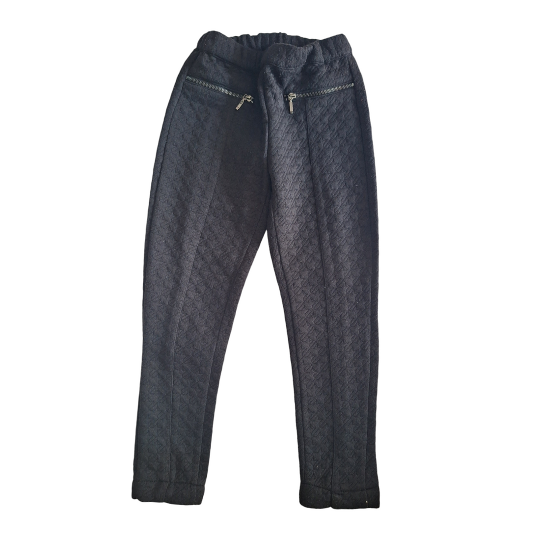Jacquard leggings ritsen - 5/6Y