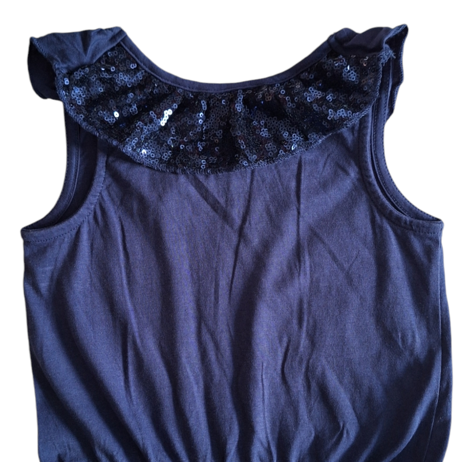 Sleeveless dress paillettes - 5/6Y