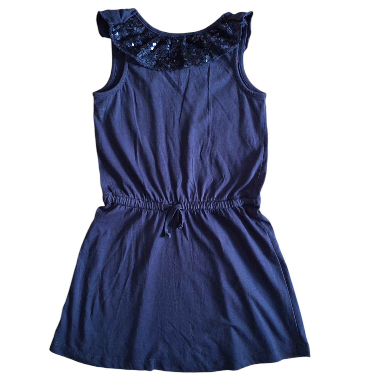 Sleeveless dress paillettes - 5/6Y