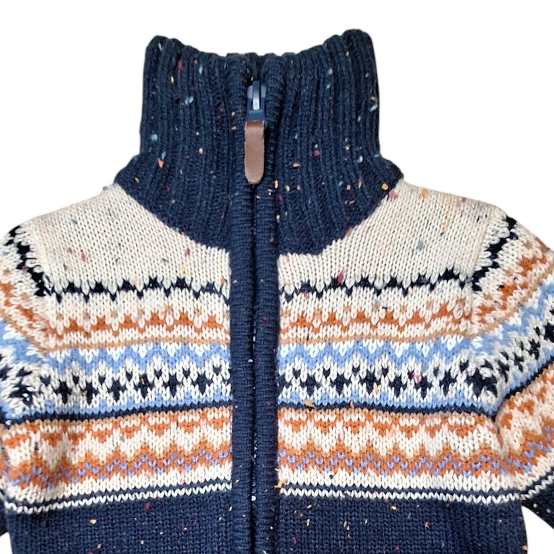 Warm knitted sweater - 68/71CM