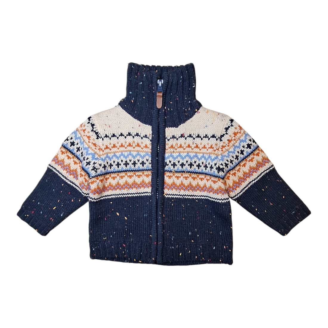 Warm knitted sweater - 68/71CM