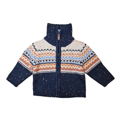 Warm knitted sweater - 68/71CM