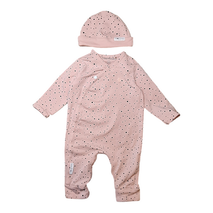 Pois onesie set &amp;amp; muts - 56CM