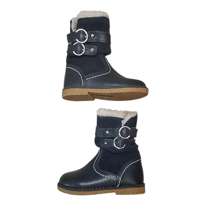 Leren laarzen met sherpa -20
