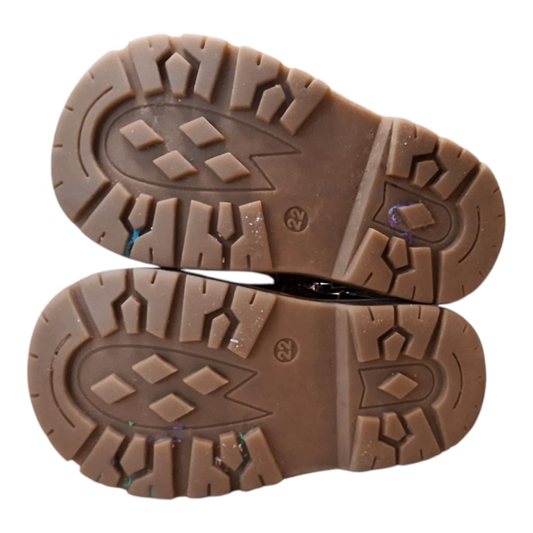 Brown boots with buckle - 22