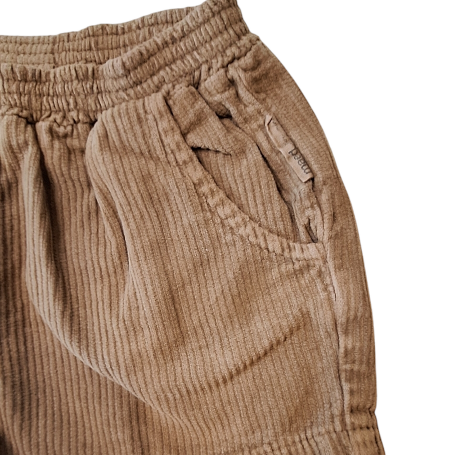 Geribbelde fluwelen shorts - 2Y