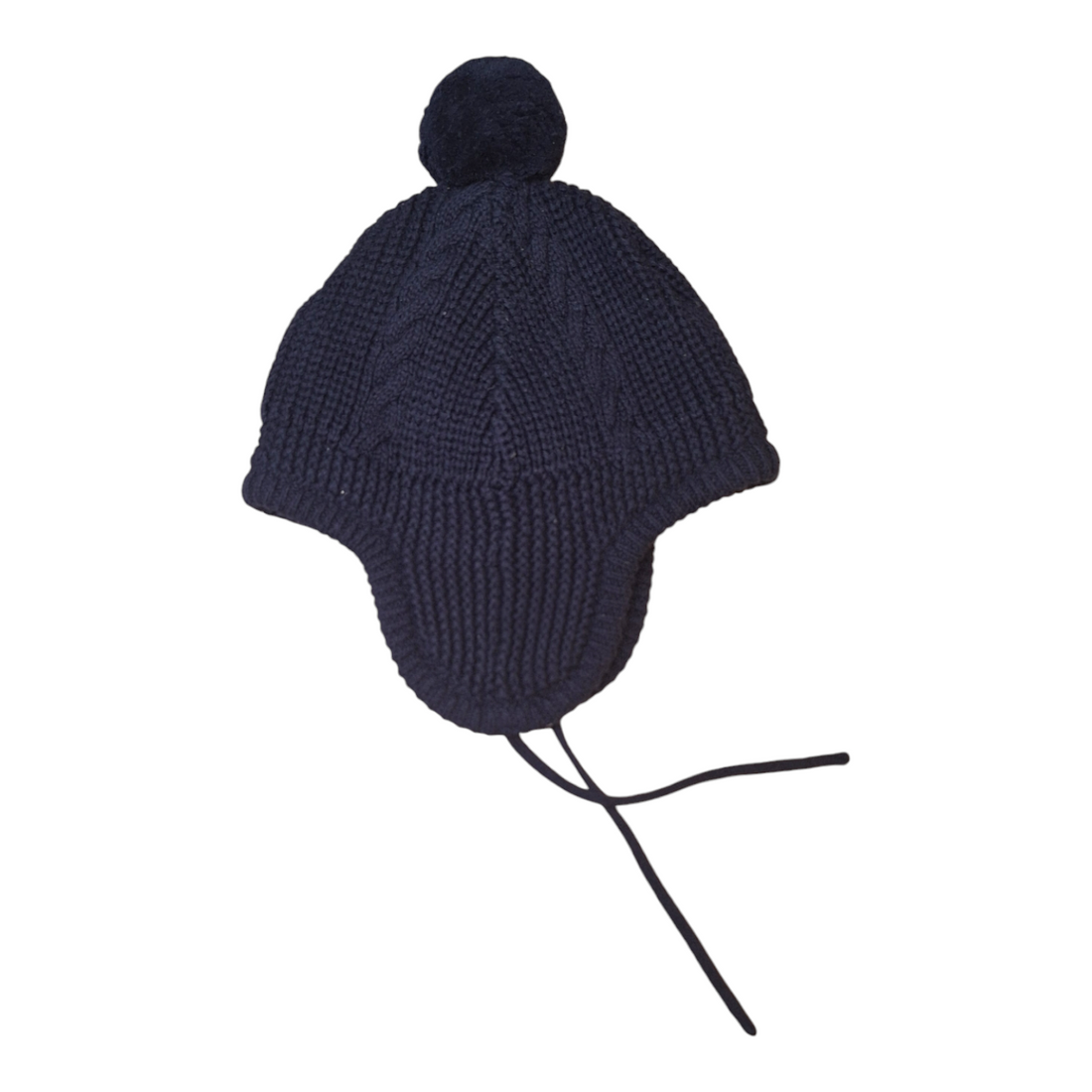 knitted beanie with ears - 1/2Y
