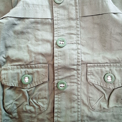 Hooded parka with pockets - 62CM