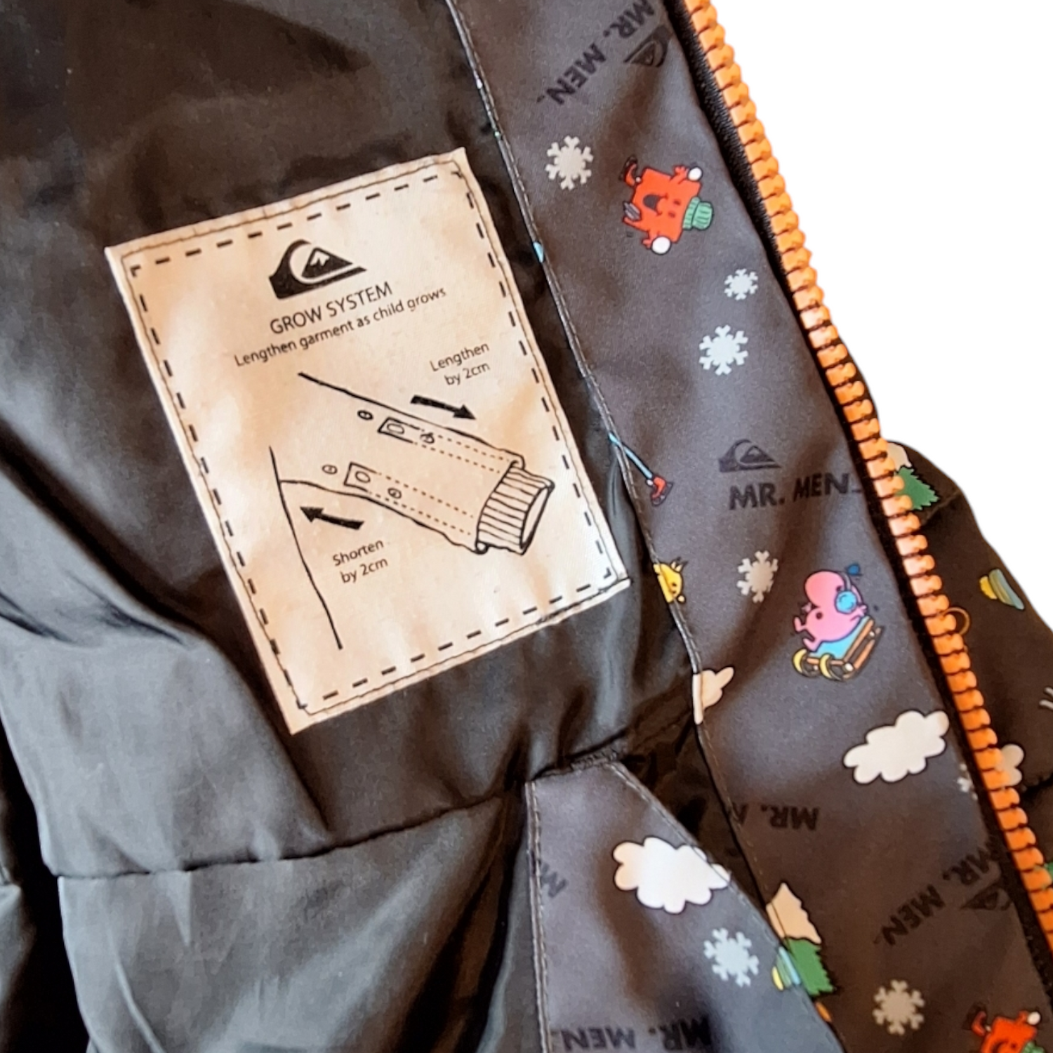 Puffer winter jacket Mr. Men - 3Y
